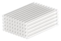 GOOBAY ράβδοι σιλικόνης 77851, Φ7mm x 100mm, διάφανο, 50τμχ