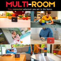 Φορητά Bluetooth Ηχεία 5 W με Πατενταρισμένη Τεχνολογία "Magnetic Connect 2 τμχ