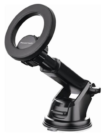 POWERTECH βάση smartphone αυτοκινήτου PT-1550 για ταμπλό, μαγνητική, μαύρη