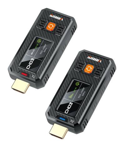 VRRIIS HDMI σύστημα ασύρματης μετάδοσης βίντεο WL087 Mini, 1080p, 2.4/5GHz, έως 350m