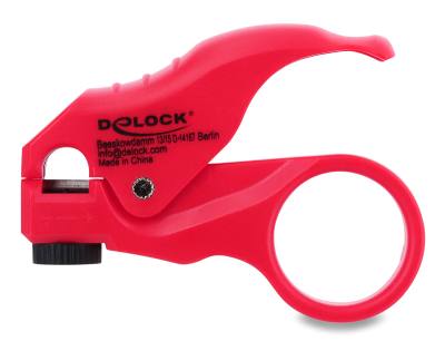 DELOCK εργαλείο απογύμνωσης καλωδίων δικτύου 90996, ρυθμιζόμενη λεπίδα