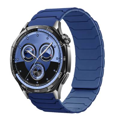 Watchband Hoco WH21 Flexible Silicon Μαγνητικό για Samsung Huawei Xiaomi Vivo OPPO κα 22mm Universal Μπλε