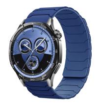 Watchband Hoco WH21 Flexible Silicon Μαγνητικό για Samsung Huawei Xiaomi Vivo OPPO κα 22mm Universal Μπλε