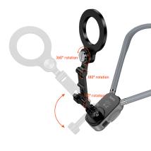 Βάση Στήριξης Λαιμού για Κινητά Hoco K31 Campo Συμβατή με iPhone 12 και πάνω και με Συγκεκριμένες Μαγνητικές Action Cameras