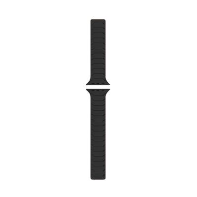 Watchband Hoco WA39 Flex Series 44/45/46/49mm Silicon Strap για Apple Watch series 1/2/3/4/5/6/7/8/9/se/ultra1/ultra2 Μαύρο με Π
