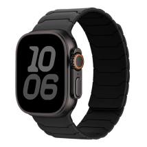 Watchband Hoco WA39 Flex Series 38/40/41/42mm Silicon Strap για Apple Watch series 1/2/3/4/5/6/7/8/9/SE/SE2 Μαύρο