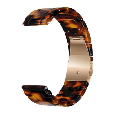 Watchband Hoco WH19 Elegant Series Πλατικό Μπρασελέ για Samsung Huawei Xiaomi Vivo OPPO κα 20mm Universal Ταρταρούγα