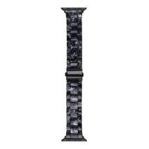 Watchband Hoco WA36 Elegant Series 38/40/41/42mm Πλαστικό Μπρασελέ Strap για Apple Watch series 1/2/3/4/5/6/7/8/9/SE/SE2 Μαύρο