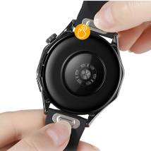 Watchband Hoco WH22 Silicon για Samsung Huawei Xiaomi Vivo OPPO κα 22mm Universal Black