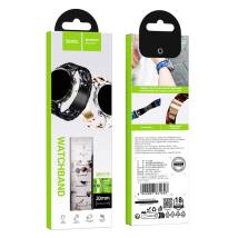 Watchband Hoco WH19 Elegant Series Πλατικό Μπρασελέ για Samsung Huawei Xiaomi Vivo OPPO κα 20mm Universal Nougat