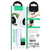 Watchband Hoco WH22 Silicon για Samsung Huawei Xiaomi Vivo OPPO κα 22mm Universal Ice Blue