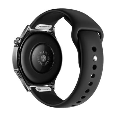 Watchband Hoco WH22 Silicon για Samsung Huawei Xiaomi Vivo OPPO κα 20mm Universal Μαύρο