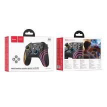 Gamepad Hoco GA2 Unicorn RGB 800mAh BT v4.2 8h Χρήσης και Dual Motor Δόνηση Συμβατό με Κονσόλες και PC