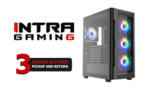INTRA PC AMD GAMING, AMD RYZEN 5 5500, 16GB DDR4 3200MHz, NVIDIA VGA RTX 3050 6GB, 512GB SSD NVME, LAN GB, MIDI TOWER, 600W PSU,