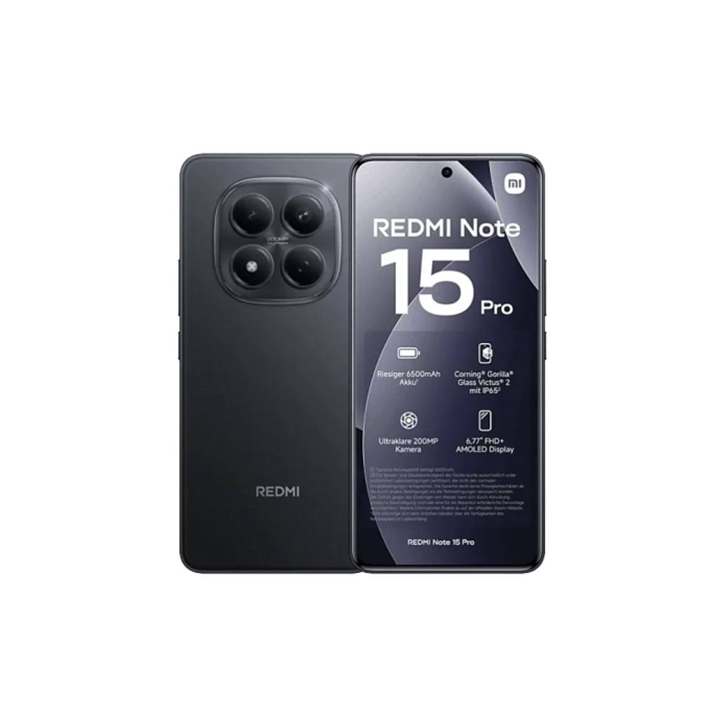 Xiaomi Redmi Note 15 Pro 4G Dual Sim 6.77" 8GB/256GB IP65 Black
