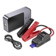 Power Bank Hoco QS7 Source 10000mAh PD18W QC με 2xUSB-A 1xUSB-C LED Ένδειξη Μπαταρίας και Προσάρτημα Εκκίνησης Αυτοκινήτου 800A 