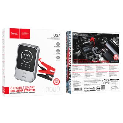 Power Bank Hoco QS7 Source 10000mAh PD18W QC με 2xUSB-A 1xUSB-C LED Ένδειξη Μπαταρίας και Προσάρτημα Εκκίνησης Αυτοκινήτου 800A 