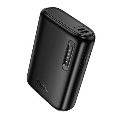 Power Bank Hoco J158 Runner 5000mAh 5V/2A με 1xUSB-A 1xUSB-C 1xMicro USB και LED Ένδειξη Μπαταρίας Μαύρο