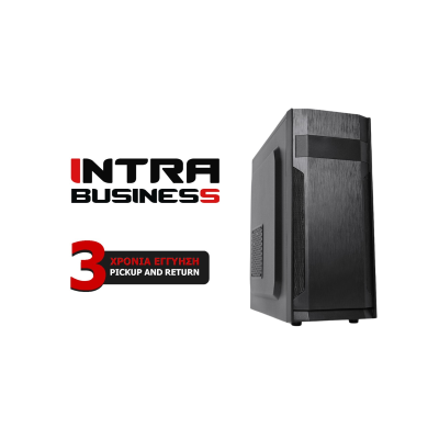 INTRA PC BUSINESS 12th GEN FREE, INTEL CORE i3 12100, 8GB DDR4 3200MHz, INTEL UHD GRAPHICS, 256GB SSD NVME, LAN GB, MIDI TOWER, 