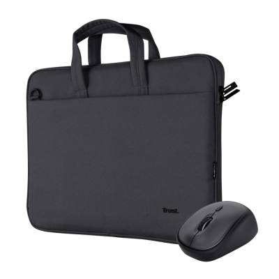 Trust Bologna Bag And Mouse Set Black (24988) (TRS24988)