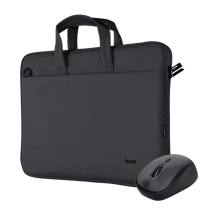 Trust Bologna Bag And Mouse Set Black (24988) (TRS24988)