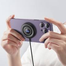 Ασύρματος Φορτιστής Hoco CW61 Phantom 15W με Ψηφιακή Ένδειξη Φόρτισης 1m Μαύρος