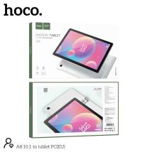 Tablet Hoco A8 10,1" 6GB/128GB ΒΤ5.0 5000mAh 4G Ασημί με Θήκη Book