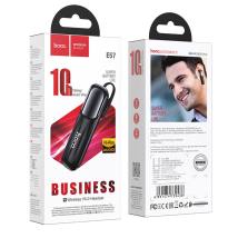 Business Wireless Headset Hoco E57 Essential V.5.0 Μαύρο με Μεγάλο Πλήκτρο Ελέγχου και 10 Ώρες Ομιλίας