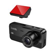 Καταγραφική Κάμερα Αυτοκινήτου Hoco DV15 720p HD 150mAh Wifi Ultra Wide Γωνία Λήψης 140° 2" Οθόνη και Οπίσθια Κάμερα 480p Υποστη