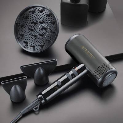 Επαγγελματικό Πιστολάκι Μαλλιών με 2 Στενά Μαγνητικά Στόμια & Φυσούνα 2000 W