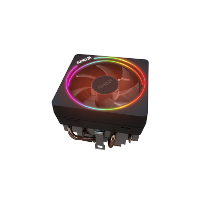 AMD CPU COOLER WRAITH PRISM RGB, 105W, TDP, AM4, RGB, BLACK.