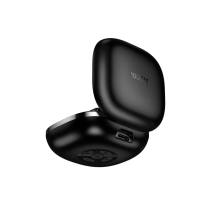 Wireless Hands Free Hoco EW204 Verso TWS v6 350mAh με 4 Ώρες Λειτουργίας και Κουμπιά για Έλεγχο Μουσικής στη Θήκη Φόρτισης Μαύρα