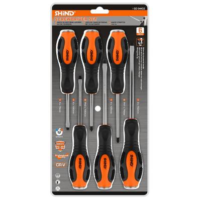 Shind Σετ Κατσαβιδια 6τεμ. Χτυπητα (SHI-94432) (SHI94432)