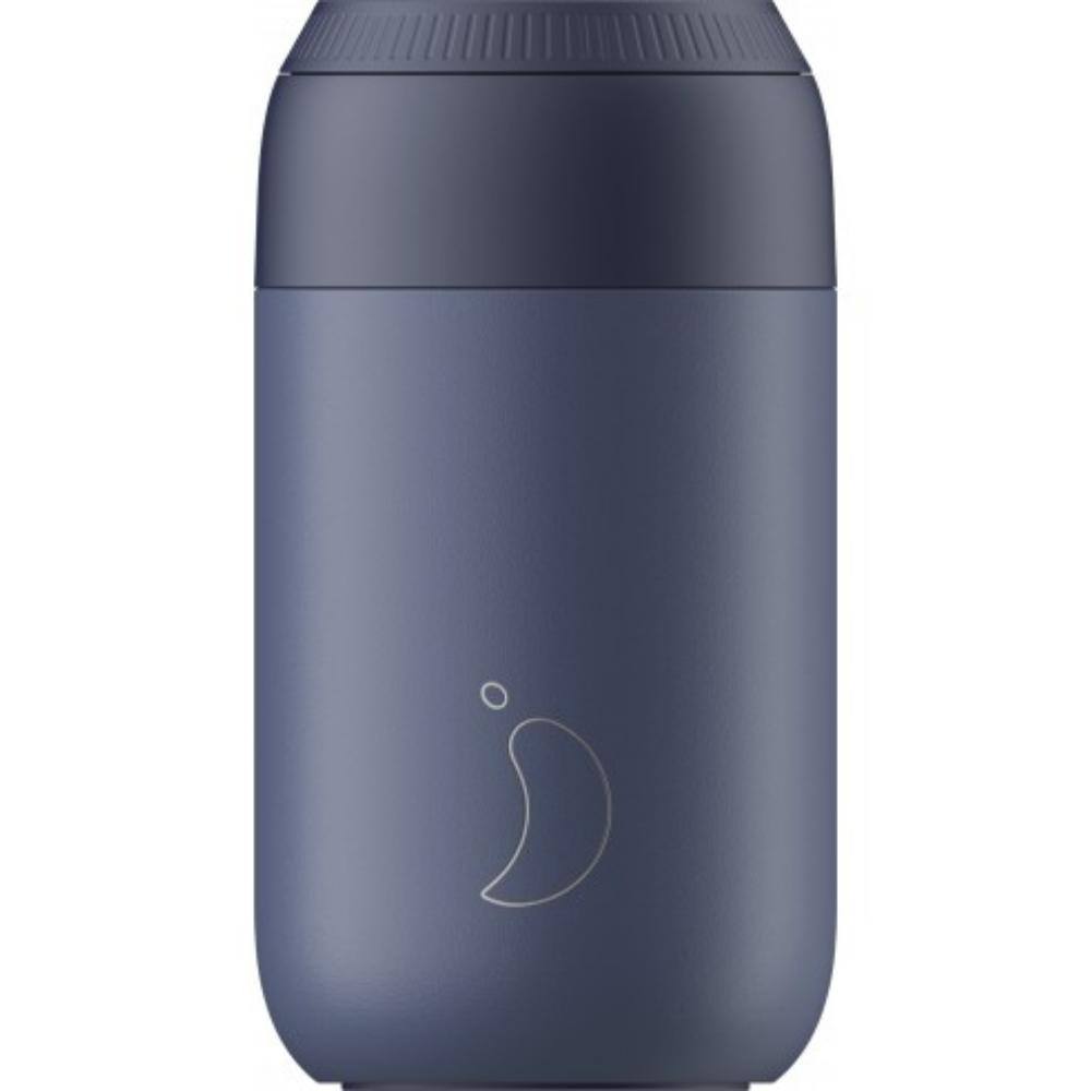 Chilly's Series 2 Ποτήρι Θερμός Ανοξείδωτο BPA Free 340ml Μπλε (22117) (CHI22117)