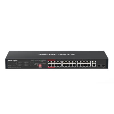 Mercusys 28-Port Gigabit Rackmount Switch with 24-Port PoE+ (MS128GP) (MERMS128GP)