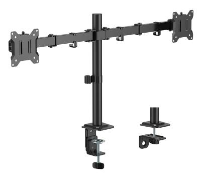 POWERTECH βάση γραφείου για 2x οθόνες PT-1552, 17-32", έως 10kg