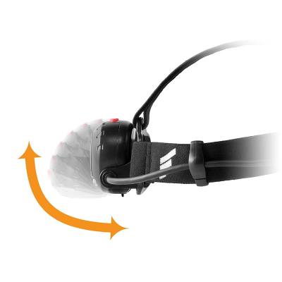 Φακός Κεφαλής Μπαταρίας Led Αδιάβροχος IPX4 Με Μέγιστη Φωτεινότητα 190 lm