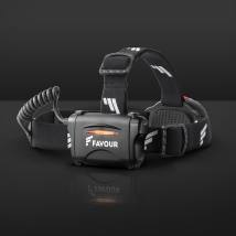 Φακός Κεφαλής Μπαταρίας Led Αδιάβροχος IPX4 Με Μέγιστη Φωτεινότητα 190 lm