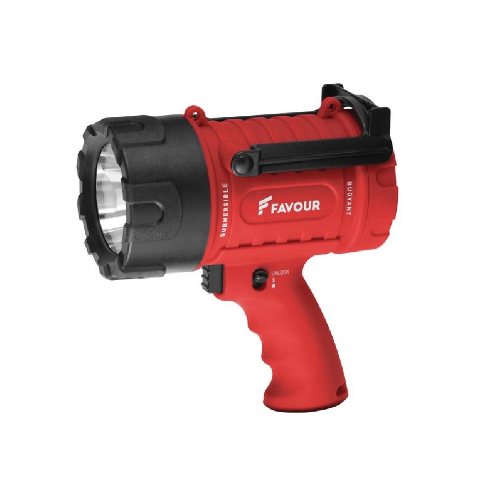 Προβολέας Χειρός Μπαταρίας Led IP67 Με Μέγιστη Φωτεινότητα 820 lm