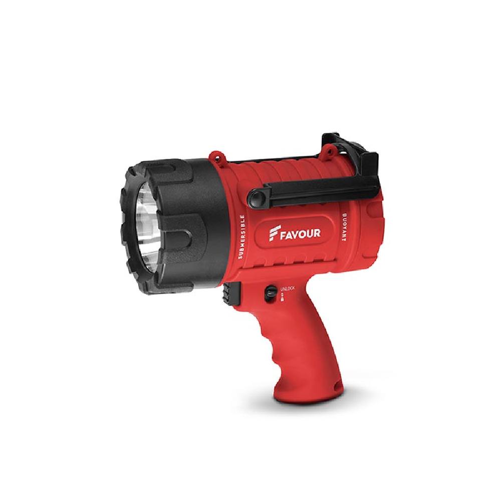 Προβολέας Χειρός Μπαταρίας Led IP 67 Με Μέγιστη Φωτεινότητα 250 lm