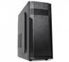 SUPERCASE PC CHASSIS F55, MIDI TOWER ATX, BLACK, W/O PSU, 1x 8CM REAR FAN, 2YW.