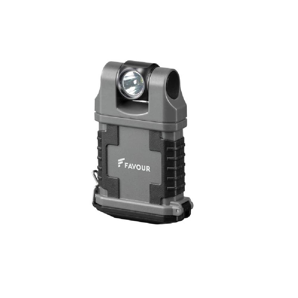 Φακός Μπαταρίας Led Αδιάβροχος IP64 Με Μέγιστη Φωτεινότητα 160 lm & Μαγνητικό Κλιπ