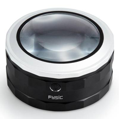 Μεγεθυντικός Φακός Χειρός Με Φως Led