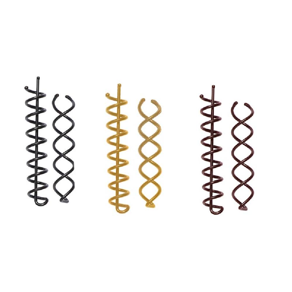 Φουρκέτες Μαλλιών Πολύχρωμες 2 Τμχ