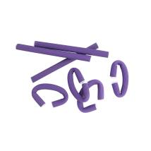 Ρόλεϊ Εύκαμπτα Μωβ 8 Τμχ