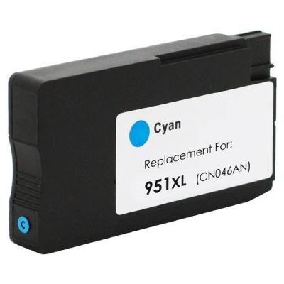 Μελάνι HP Συμβατό 951XL Σελίδες:1500 Cyan για Officejet PRO 251dw , 276dw MFP, 8100, 8600, 8610, 8620, 8630 e