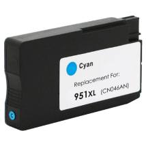 Μελάνι HP Συμβατό 951XL Σελίδες:1500 Cyan για Officejet PRO 251dw , 276dw MFP, 8100, 8600, 8610, 8620, 8630 e