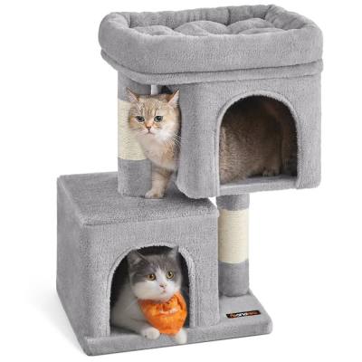 Feandrea Cat Tower, Height 67 cm, up to 2 small cats (PCT611W01) (FEAPCT611W01)