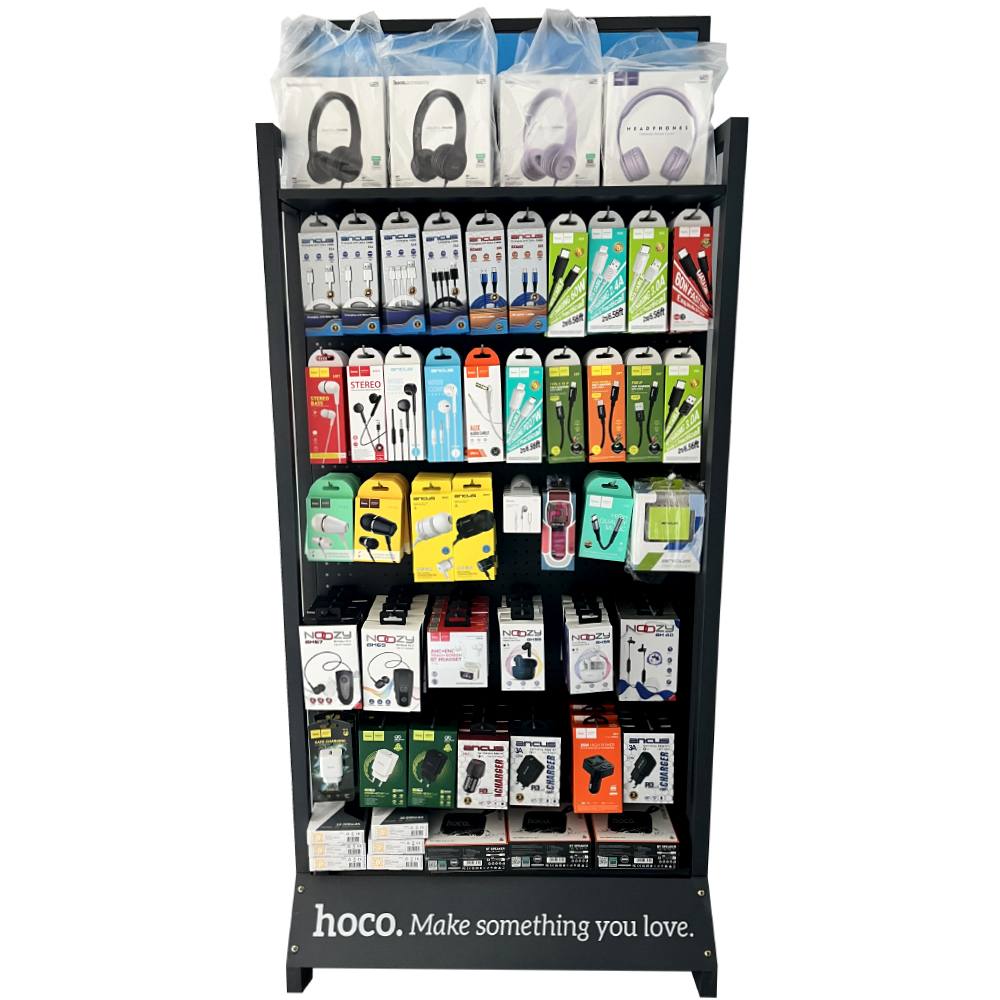 Stand με Αξεσουάρ Universal Hands Free, Φορτιστές, Καλώδια Σύνδεσης, Powerbank, Αντάπτορες 246 Τεμαχίων