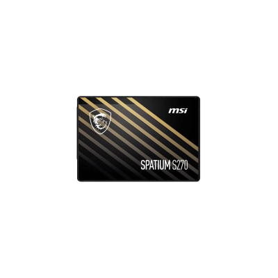 MSI SSD SPATIUM S270 SATA 2.5" 480GB S78-440E350-P83, SATA3, READ 500MB/s, WRITE 450MB/s, 5YW.
